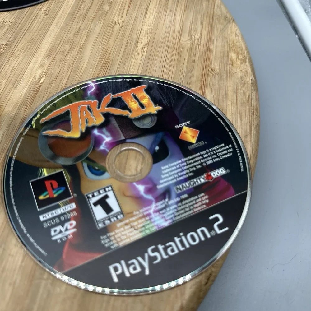 Jak 2 And Jak X Combat Racing PlayStation 2 PS2 Game CIB Tested